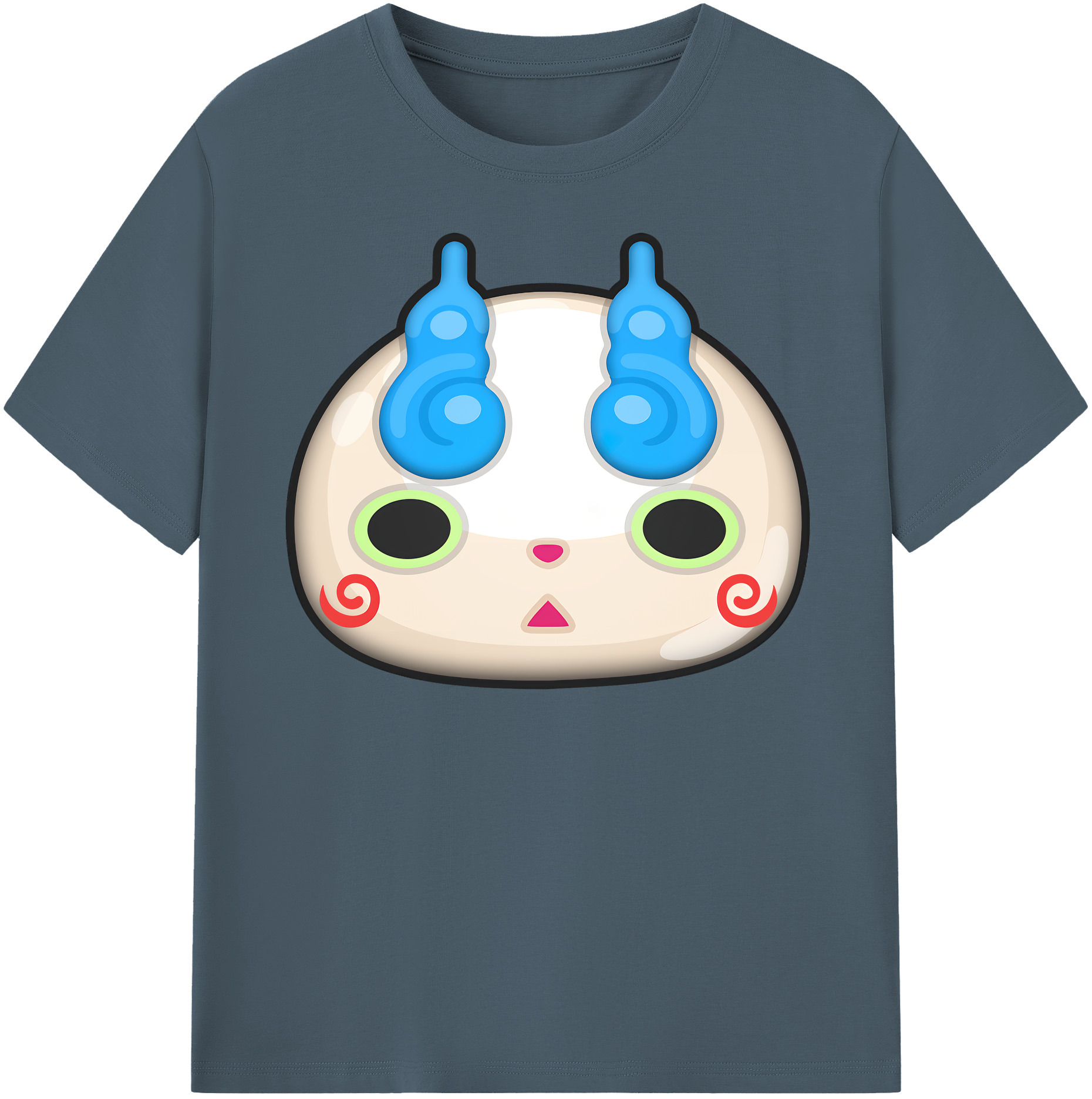 （画像用） 妖怪ウォッチ Yo-kai Watch 綿100％半袖Tシャツ（フロントプリント）